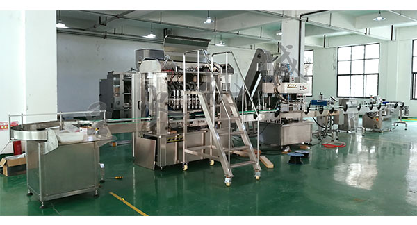 全自動辣椒醬灌裝機設(shè)備/自動化辣椒醬灌裝生產(chǎn)線