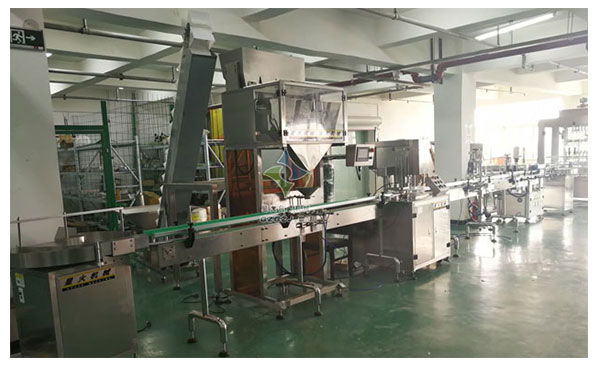 自動化冰糖灌裝機械設備