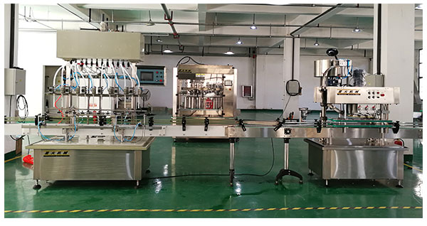 自動化液體灌裝機