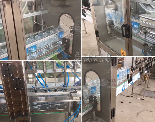 車用尿素灌裝機灌裝過程展示