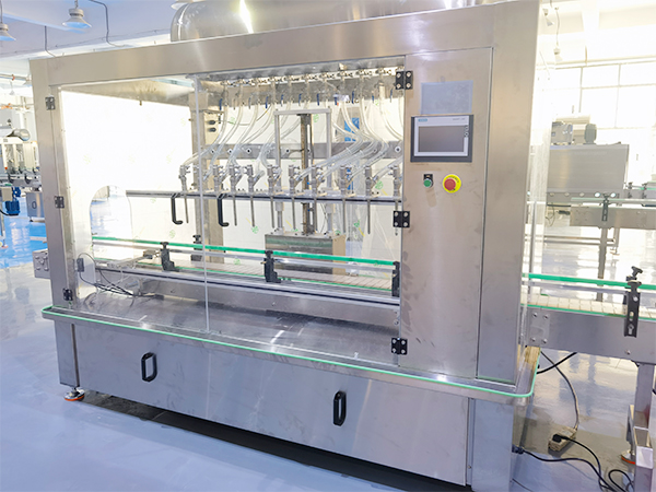 多頭液體灌裝機生產線